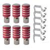 Prushti Fashion SET OF 6 PINK CURTAIN BRACKET FOR DOOR&WINDOW (6) view 1
