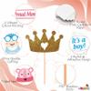 Wobbox Baby Shower Caremony Photo Booth Props, Baby Shower Props for Photoshoot, Baby Shower Decoration, Mom to Be Daddy to Be Decoration, Godh Bharai Ceremony Decorations Items-(FP74) view 4
