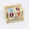 IVEI Wooden Perpetual Desk Calendar - Wooden Perpetual Calendar Set for Desk Decor, Study Room, Office, School, Home - Sustainable Calendar, New Year/Xmas gift view 1
