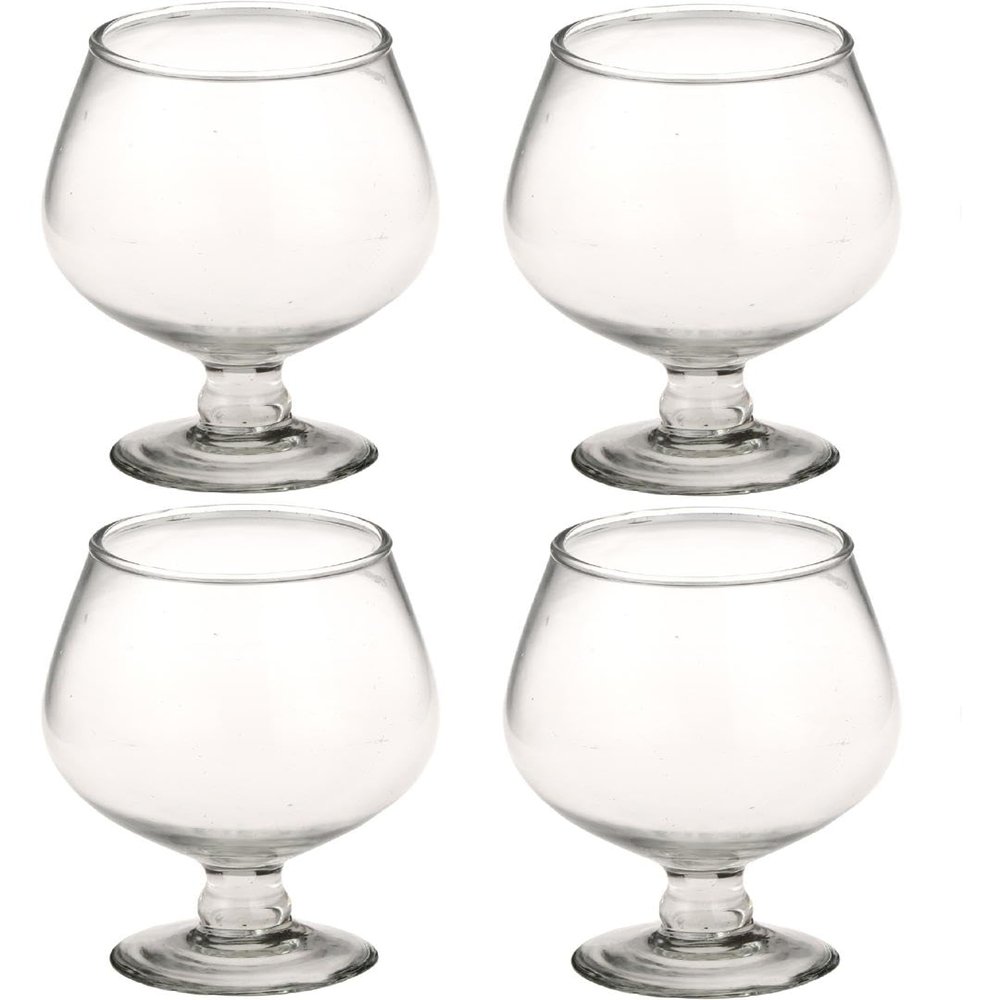 AFAST Beautiful Water/Juice Glasses for Memorable Moments, Capacity:- 300 Ml, Pack of 4, Size:- 9 X 9 X 11.5 CM