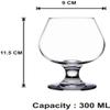 AFAST Beautiful Water/Juice Glasses for Memorable Moments, Capacity:- 300 Ml, Pack of 4, Size:- 9 X 9 X 11.5 CM view 3