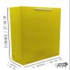 Arrow Paper Bags Gift Bags for Gifting, Weddings, Birthday,Holiday Presents -Yellow (28 cm x 20 cm x 7.5 cm, Pack of 40) view 4
