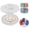 CONNECTWIDE Multiple Can Organizer-Fridge 1pc Beer Or Soda Can Storage Holder Kitchen Fridge Space Saver Organization Rack view 4