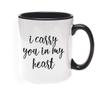 Khakee Printed Designer My Heart Theme for Ceramic Coffee Mug (325 ml) view 1
