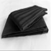 Trance Home Linen 200 TC 100% Cotton Standard Size 18x28 inch Satin Stripe Pillow Covers | Pillow Cases | Set of 2 Piece Pillow Covers only |Standard Size (Black, 18 X 28 inch) view 3
