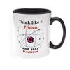 Khakee Printed Designer Stay Positive Theme for Ceramic Coffee Mug (325 ml) view 1