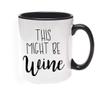 Khakee Printed Designer Wine Theme for Ceramic Coffee Mug (325 ml) view 1