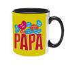 Khakee Printed Designer Papa Theme for Ceramic Coffee Mug (325 ml) view 1