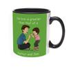 Khakee Printed Designer Father and Son Theme for Ceramic Coffee Mug (325 ml) view 1
