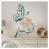 Kayra Decor Stencils for Wall Painting- Butterfly Pack of 1, 24 inch x 40 inch (KDS36042) view 1