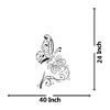Kayra Decor Stencils for Wall Painting- Butterfly Pack of 1, 24 inch x 40 inch (KDS36042) view 3