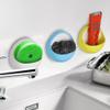 MagnusDea l Suction Holder- Oval Shape.New Cute Eggs Design Toothbrush Sucker Holder Suction Hooks Cup Organizer Toothbrush Rack Bathroom Kitchen Storage Size : 12 x 12 x 5 cm (1 Pcs) (Red) view 2