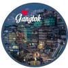 PEACOCKRIDE Love Gangtok City I Souvenir l Travel I Fridge Magnet (Metal, Multicolour, 75mm) view 1
