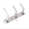 PROMIXO Stainless Steel 3 Pin (Pack of 3) Cloth Hanger for Wall, Hooks for Wall Heavy Duty, Wall hangings, Kitchen Accessories Items, Wall Hanger for Clothes, Clothes Hanging, Shirt Hanging. view 2