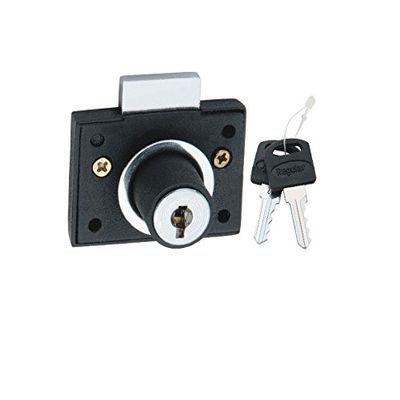 Spider Regular Multipurpose Lock, S/A Zinc Body, 2 Moulded Keys (RMP) (Pack of 3 Pcs.)