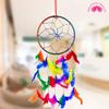 Reiki Crystal Products Combo Dream Catcher Hanging Dream Catcher for Wall Hanging Attract Positive Dreams & Positive Thinking and Protections Dream Catcher Pack of 1+1 view 2