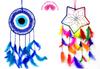 Reiki Crystal Products Dream Catcher Wall Hanging for Positive Energy and Protections - Pack of Combo 2 pc view 1