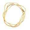 NavaHome Basics Original Tulasi Kanthi Mala (Neck bead) - Off White, Round, 35 cm, 2 mm to 3 mm, Tulsi view 1