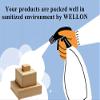 Wellon Blue Lock Clips For RO Push Fit Type Connectors - 3/8 inch (Pack of 30) view 4