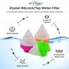 Elysian Water Filter, Water Purifier Bibcock Flexible Kitchen Tap Head Movable, Sprayer Removable Anti-Splash Adjustable Filter Nozzle Swivel Water 3 Modes Kitchen tap, Tap Filter, Water Softener (20 Pc) view 2