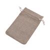 PRANSUNITA Jute Bags Gift Bags Pack of 10, Size 15 x 20 cm,Burlap Natural Jute, For Weddings,Functions, Parties, Baby Showers, Birthdays, Festivals or Any Occasion view 2