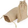 PRANSUNITA Jute Bags Gift Bags Pack of 10, Size 15 x 20 cm,Burlap Natural Jute, For Weddings,Functions, Parties, Baby Showers, Birthdays, Festivals or Any Occasion view 4
