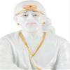 KRISHNAGALLERY1 Mrable Dust White Sai Baba Murti Statue for Pooja Sai Baba Murti Office Home Dcor Idol 6.5 Inches view 3