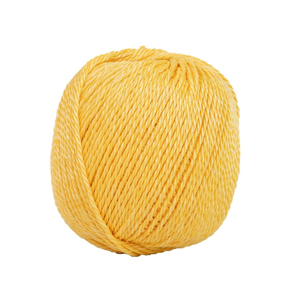AZUKA Nylon Twine Rope Balls 2mm x 100 Yards - Pack of 4 (Golden Yellow) | Durable Utility Rope for Indoor & Outdoor Use | Ideal for Clothesline, Packing, Crafting, and More