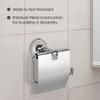 USF 304 Stainless Steel Toilet Paper Holder | Bathroom Roll Stand | Chrome Finish | Rust Resistant Design | Easy Wall Installation | Bath Accessories | 25 Years Warranty  Torin view 2