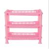 Arisers 3 - Layer Plastic Fruit and Vegetable Kitchen Basket/Storage Household Stand/Organizer for Kitchen_Pink view 1