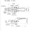 Clamptek Toggle Clamp Latch Type Capacity Ch-40323 view 2