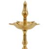 El Royale Decor Regional Brass Kerala Kuthu Vilakku Fancy Diya Stand Lamp (310 gm, 10 Inches, Golden) view 4