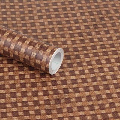 CVANU? Self Adhesive Wood Grain Wallpaper Waterproof Old Furniture Vinyl Stickers Wooden Door Wardrobe Desktop PVC Wall Papers Cv465 24''x75''inch