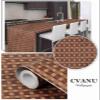 CVANU? Self Adhesive Wood Grain Wallpaper Waterproof Old Furniture Vinyl Stickers Wooden Door Wardrobe Desktop PVC Wall Papers Cv465 24''x75''inch view 4