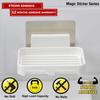HOKIPO Magic Sticker Series Self-Adhesive Waterproof Kitchen Bathroom Soap Holder, Pack of 2 view 2
