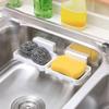 HOKIPO Magic Sticker Series Self-Adhesive Waterproof Kitchen Bathroom Soap Holder, Pack of 2 view 4