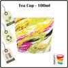 PARICOTT 100ml  200 Cups | Crayon Printed Paper Cups | Colorful Disposable Glasses for Tea, Coffee, Juice, Wine, Cocktails & Water | Ideal for Parties, Catering, Wedding, Events & Daily Use view 3