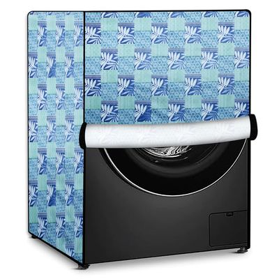 Stylista Washing Machine Cover Compatible for LG 6 kg FH0H3NDNL02 Front Load Printed Pattern