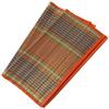 Montelal Store Handmade Korai Pai Kusha Grass Pooja Aasan Sitting Floor Mats Orange -Set of 2 Pcs view 1