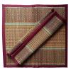 Montelal Store Handmade Korai Pai Kusha Grass Pooja Aasan Sitting Floor Rectangular Mats Multicolor 2 Piece view 1