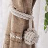 Modern Homes Cotton Curtain Tiebacks, Standard, Off-White, Pack of 2 view 4