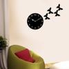 Sehaz Artworks Wall Watch for Home | Wooden Wall Clock for Living Room Stylish Latest | Analog Clocks for Home | Designer Wooden Butterflies Clocks 10 Inch Brown view 3