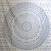 Silver Ombre Mandala Tapestry Unique Collection by Textile export creations Creations, Hippie Wall Hanging Tapestries,Twin Mandala Tapestry Wall Hanging,Throw Bedspred view 3