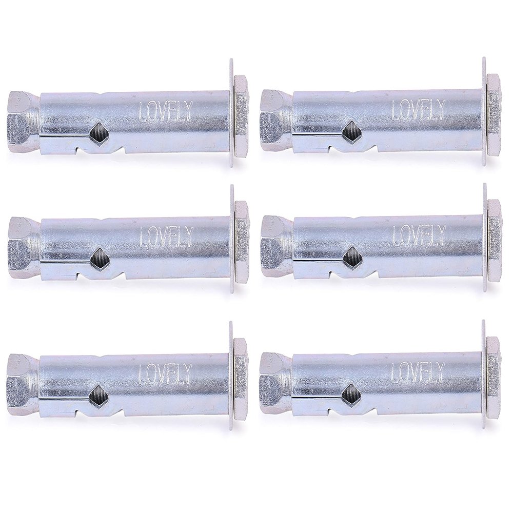 LOVELY Wedge Expansion Stainless Steel Fastener Size 8X125 MM Pack of 6 Pcs.