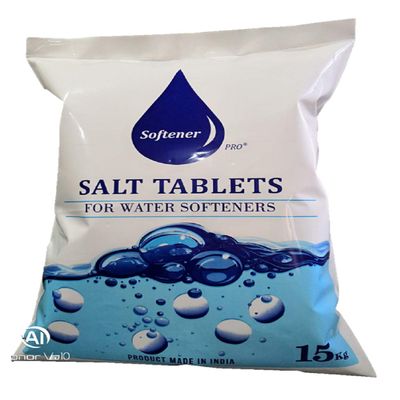 Softener Pro Salt Tablets For Water Softener 15 KG Standard Bag