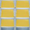 E-Retailer Fridge Drawer Mats/Fridge Mats Pack of 6 Pcs 11X17 inches(Yellow) view 1