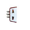 Sanleen Enterprises 3 pin Travel Universal Multi Plug with with Surge Protection and Indicator view 1