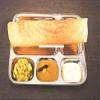 AIA India Stainless Steel 5 in 1 Five Compartment Divided Dinner Plate Idli Serving Plate/Dosa Plate Thali | Length 14.00 Inch view 3