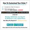 K1Gifts Shaandaar Black Personalized Satin Photo Pillow/Cushion Gifts All Ocassions 12 * 15 inch view 3