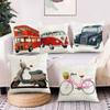 AEROHAVEN Set of 5 Abstract Hand Made Velvet Throw/Pillow Cushion Covers - CC45 - (12 x 12 Inch) view 1